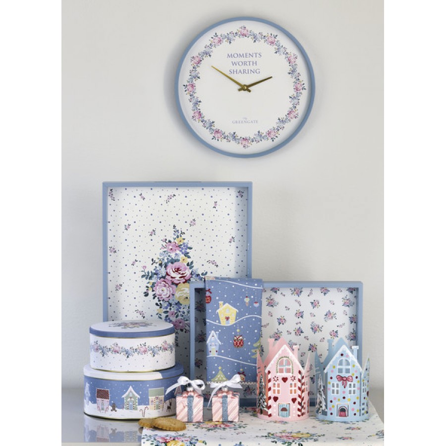 Доска сервировочная Laura christmas white